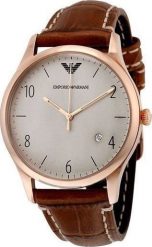 Zegarek Emporio Armani Zegarek Męski Armani AR1866 (40 mm). Zegarki męskie Emporio Armani, bez wzorów. Za 441.69 zł.