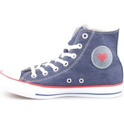 Converse Chuck Taylor All Star Tenisówki Niebieski. Niebieskie trampki i tenisówki damskie Converse, bez wzorów, z materiału, bez zapięcia. Za 361.95 zł.