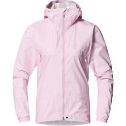 Kurtka przeciwdeszczowa damska L.I.M Proof Jacket. Czerwone kurtki sportowe damskie Haglöfs, l, bez wzorów, bez ramiączek, bez kaptura, trekkingowe. Za 850.00 zł.