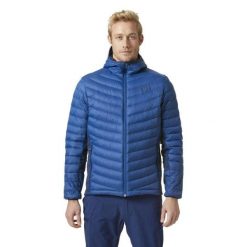 Kurtka hybrydowa męska Helly Hansen Verglas Hooded Down Hybrid Ins. Niebieskie kurtki męskie Helly Hansen, m, bez wzorów, casualowe, bez kaptura. Za 359.99 zł.