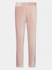 Hunkemöller Spodnie piżamowe 203215 Różowy Comfortable Fit. Czerwone piżamy damskie Hunkemöller, bez wzorów, z syntetyku, bez ramiączek. Za 109.99 zł.