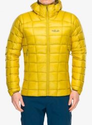 Kurtka puchowa Rab Mythic Alpine Jacket. Żółte kurtki męskie RAB, s, bez wzorów, z materiału, bez kaptura. Za 1,539.99 zł.