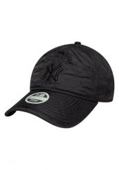 Czapka New Era Wmns Padded 9Twenty Neyyan Damskie. Czarne czapki damskie New Era, bez wzorów, z materiału. Za 201.99 zł.