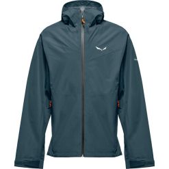SALEWA Kurtka męska PUEZ AQUA 4 PTX 2.5L M JACKET pond blue/0910-L. Niebieskie kurtki męskie Salewa, l, bez wzorów, z materiału, bez kaptura. Za 575.30 zł.