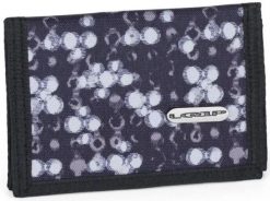 Loap Club portfel pętelkowy sportowy 10x14 cm czarny. Czarne portfele męskie Erima, bez wzorów, z materiału. Za 111.99 zł.