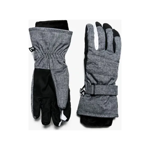 Feewear Rękawiczki Zimowe Argeles , szary, rozmiar XS. Szare rękawiczki męskie Feewear, na zimę, z aplikacjami, z materiału. W wyprzedaży za 47.99 zł.