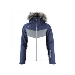 Damska kurtka narciarska Peak Mountain. Czarne kurtki sportowe damskie Peak Mountain, m, z aplikacjami, z futra, bez ramiączek, bez kaptura, narciarskie. Za 844.65 zł.