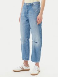 JOOP! Jeans Jeansy Elsa 30046445 Niebieski Relaxed Fit. Niebieskie jeansy damskie JOOP! Jeans, bez wzorów, z bawełny. Za 299.99 zł.