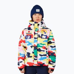 Kurtka narciarska damska Rossignol JCC Allsnow Down. Kurtki sportowe damskie Rossignol, bez wzorów, bez ramiączek, bez kaptura, narciarskie. Za 2,989.00 zł.