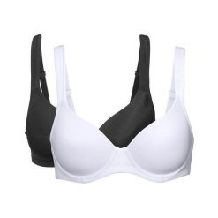 Cellbes Biustonosz Sara 2 Pack biały czarny female biały/czarny 80D. Białe bielizna sportowa damska Cellbes, bez wzorów. Za 159.00 zł.