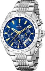 Zegarek Festina Zegarek męski Festina F20668-2 srebrny. Szare zegarki męskie Festina, bez wzorów, srebrne. Za 594.00 zł.