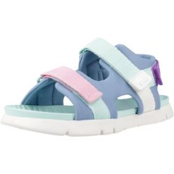 Sandały CAMPER K800532 009 Niebieski. Niebieskie buty zimowe męskie Camper, bez wzorów, z tkaniny, bez obcasa, bez zapięcia. Za 201.99 zł.