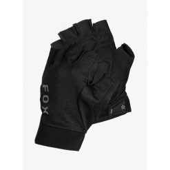 Rękawiczki rowerowe damskie Fox Ranger Glove Gel Short. Czarne rękawiczki damskie FOX, bez wzorów. Za 139.99 zł.