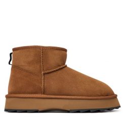 Śniegowce EMU Australia. Brązowe śniegowce damskie Emu Australia, bez zapięcia. Za 689.99 zł.