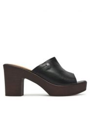 Lasocki Klapki CEO-EST-2027-02 Czarny. Czarne klapki damskie Lasocki, bez wzorów, ze skóry, bez obcasa, bez zapięcia. Za 169.99 zł.