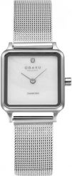 Zegarek OBAKU Zegarek damski Obaku Denmark V301LXCWMC srebrny. Szare zegarki damskie OBAKU, srebrne. Za 351.00 zł.