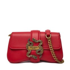 Torebka Just Cavalli. Czerwone torebki do ręki damskie Just Cavalli, bez wzorów, bez dodatków. Za 619.99 zł.