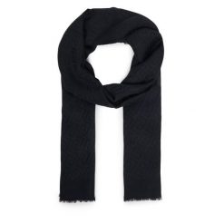 Szal Liu Jo. Czarne szaliki damskie Liu Jo, bez wzorów. Za 249.99 zł.