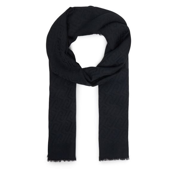 Szal Liu Jo. Czarne szaliki damskie Liu Jo, bez wzorów. Za 249.99 zł.