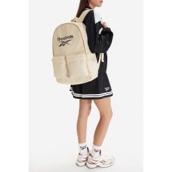 Plecak Reebok. Brązowe plecaki męskie Reebok, bez wzorów, sportowe. Za 179.99 zł.