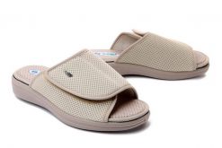 BEFADO DR ORTO 078D 003 beżowy, klapki profilaktyczne damskie. Brązowe klapki damskie Befado Dr Orto, bez wzorów, bez obcasa, bez zapięcia. Za 124.90 zł.