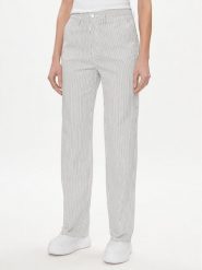 ONLY Spodnie materiałowe Merle 15312896 Biały Wide Leg. Białe spodnie materiałowe damskie ONLY, bez wzorów, z materiału. Za 159.99 zł.