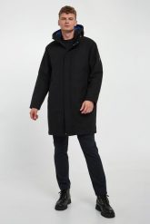 Płaszcz męski EA7 EMPORIO ARMANI. Płaszcze męskie EA7 Emporio Armani, m, bez wzorów, bez kołnierzyka, bez kaptura. Za 1,629.00 zł.