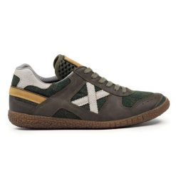 Buty MUNICH GOAL 1630 Zielony. Zielone obuwie sportowe damskie munich, bez wzorów, ze skóry, bez zapięcia. Za 531.83 zł.