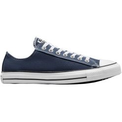 Trampki Converse Chuck Taylor All Star Canvas and Jacquard, Dla obu płci. Niebieskie trampki męskie Converse, bez wzorów, retro, bez zapięcia. Za 390.15 zł.