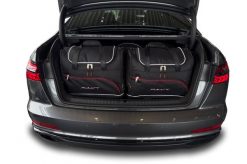 Torby Do Bagażnika Audi A6 Limousine 2018+ 5Szt Kjust. Czarne torby podróżne damskie KJUST, bez wzorów, z kauczuku. Za 1,631.00 zł.
