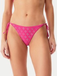 Guess Dół od bikini E5GO11 MC040 Różowy. Czerwone bikini Guess, z aplikacjami, z syntetyku. Za 139.99 zł.