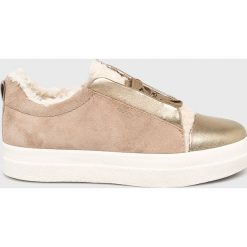 Gant - Buty Amanda. Szare obuwie sportowe damskie GANT, bez wzorów, z materiału, bez zapięcia, Adidas Advantage. W wyprzedaży za 219.90 zł.