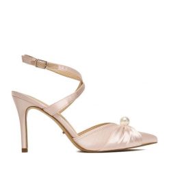 Szpilki DeeZee. Czerwone szpilki damskie DeeZee, bez wzorów, bez obcasa, na szpilce, bez zapięcia. Za 149.99 zł.