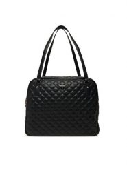 Guess Torba Giully TravelTWQN87 48916 Czarny. Czarne torby podróżne damskie Guess, z aplikacjami, ze skóry. Za 579.99 zł.