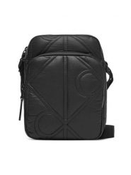 Calvin Klein Saszetka nerka Puffer Reporter LV04D3164G Czarny. Czarne saszetki i nerki męskie Calvin Klein, bez wzorów, z materiału. Za 299.99 zł.