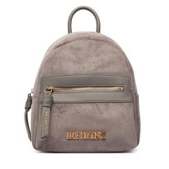 Plecak LOVE MOSCHINO. Szare plecaki damskie Love Moschino, bez wzorów. Za 949.99 zł.