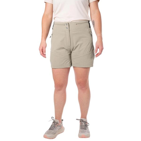 Szorty damskie AULP BEMBA lekkie oddychające elastyczne outdoorowe. Zielone koszulki sportowe damskie Aulp, bez wzorów, bez ramiączek. W wyprzedaży za 169.99 zł.