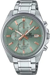 Zegarek Casio Casio Edifice EFV-610DE-3AVUDF Zegarek męski zielona tarcza 44 mm. Zielone zegarki męskie Casio, bez wzorów. Za 458.99 zł.