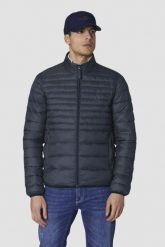 AERONAUTICA MILITARE Granatowa pikowana kurtka JACKET. Niebieskie kurtki męskie Aeronautica Militare, m, bez wzorów, bez kaptura. W wyprzedaży za 439.99 zł.
