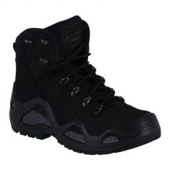 Buty trekkingowe damskie Lowa Z-6n Gtx. Czarne obuwie trekkingowe damskie Lowa, z materiału, za kostkę, bez zapięcia. Za 985.00 zł.