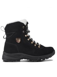 Luhta Botki Luhta Mukava Ms 75570 Czarny. Czarne botki damskie Luhta, bez wzorów, ze skóry, bez obcasa, na płaskiej podeszwie, bez zapięcia. Za 359.99 zł.