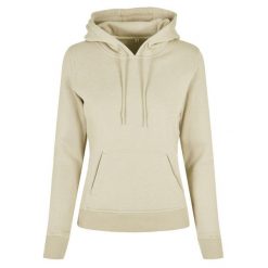 Ekologiczna Bluza Damska. Czerwone bluzy damskie BUILD YOUR BRAND, m, bez wzorów, bez ramiączek, bez kaptura. Za 195.99 zł.