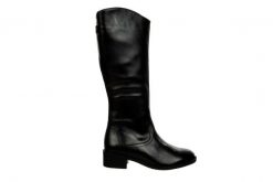 Kozaki Bayla-161 077 46514 Black 161737, Czarny, Skóra naturalna - 36. Czarne kozaki damskie Bayla, bez wzorów, z gumy, bez obcasa, bez zapięcia. W wyprzedaży za 412.49 zł.