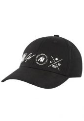 Weston Czapka - Czarny. Czarne czapki damskie GORILLA WEAR, bez wzorów, z bawełny. Za 170.00 zł.