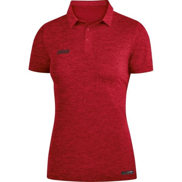 Polo Jako Premium Basics. Czerwone koszulki sportowe męskie Jako, bez wzorów, bez ramiączek, do piłki nożnej. Za 262.50 zł.