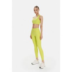Legginsy energy Cardio Bunny. Zielone legginsy damskie Cardio Bunny, bez wzorów. Za 179.00 zł.
