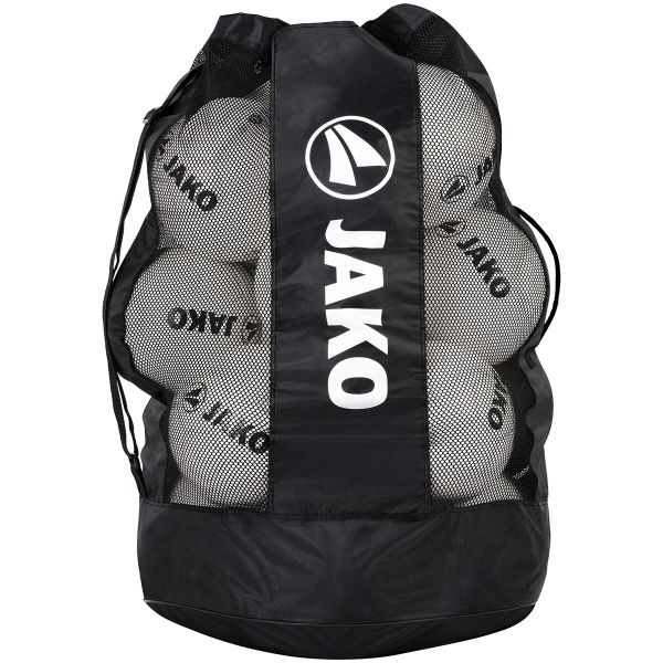 Torba na 20 balonów Jako. Czarne torby sportowe męskie Jako, bez wzorów. Za 219.50 zł.