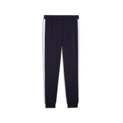 Pantalon de jogging Puma T7 Foundation CL. Białe spodnie sportowe męskie Puma, bez wzorów, z dresówki, do biegania. Za 237.50 zł.