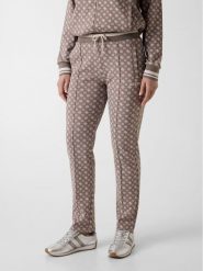 Guess Spodnie materiałowe 176829 Brązowy Slim Fit. Brązowe spodnie materiałowe damskie Guess, z aplikacjami, z materiału. Za 394.99 zł.