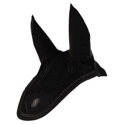 Czapka dla konia BR Equitation CLX. Czarne czapki damskie BR, bez wzorów, z materiału, eleganckie. Za 191.50 zł.